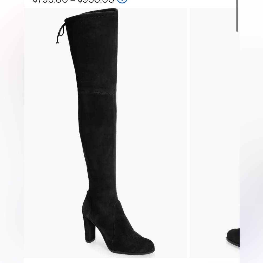 Stuart weitzman over the knee suede boots